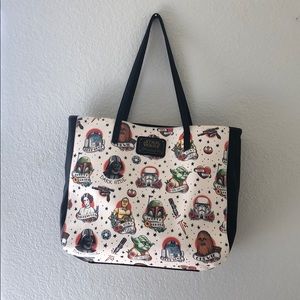 Star Wars Tattoo Flash print Purse by Loungefly